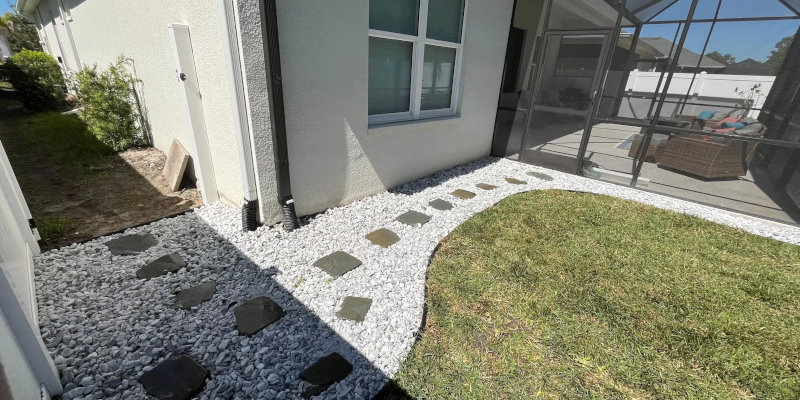 French Drains in Palm Coast, Florida